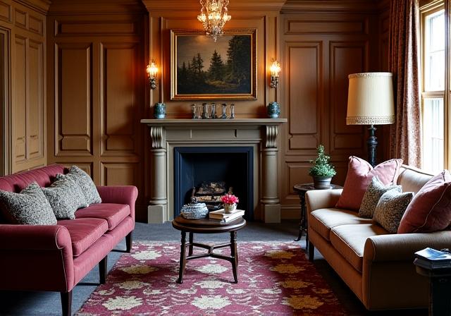 Heritage hotel with Canadian themed decor